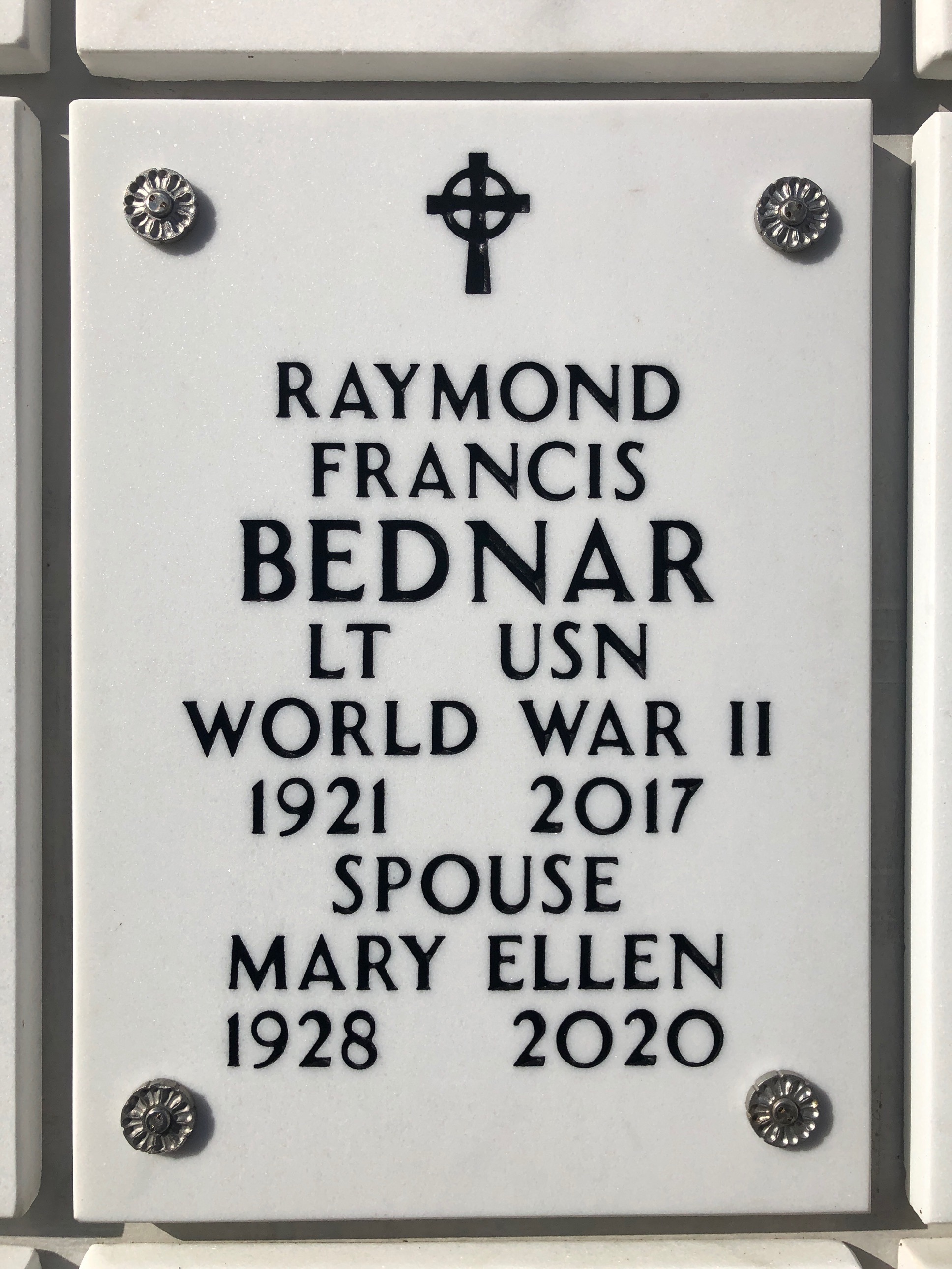 Raymond F Bednar