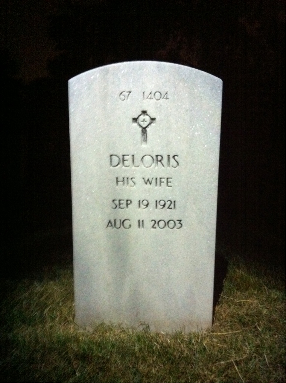 Back of headstone — William Smith