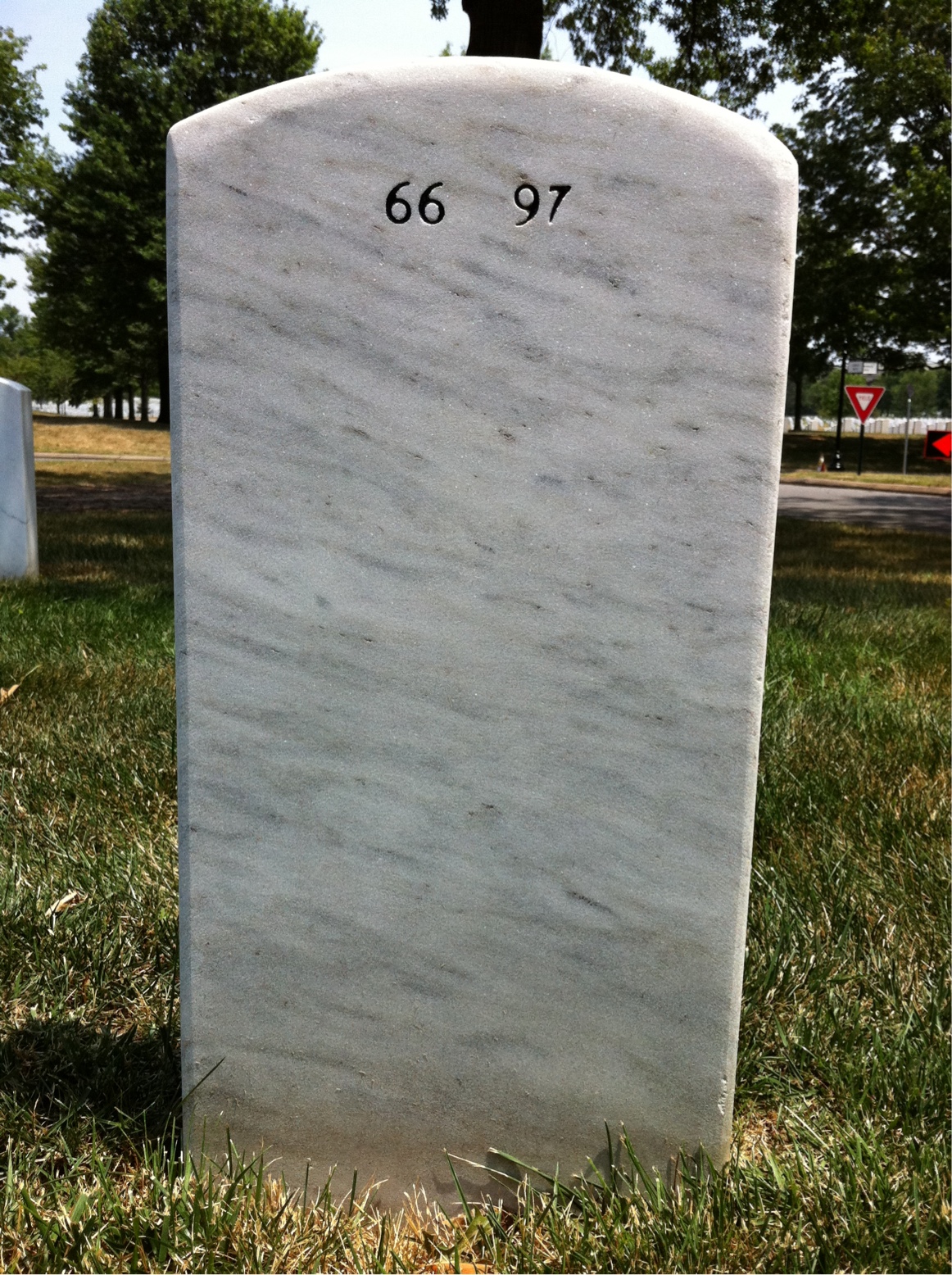 Back of headstone — Thomas Gordon