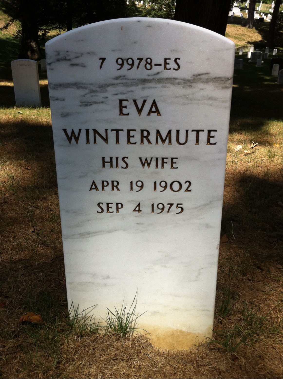 Headstone shared by 2 interments, including George Rose