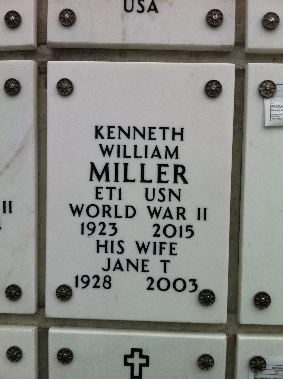 Kenneth W Miller