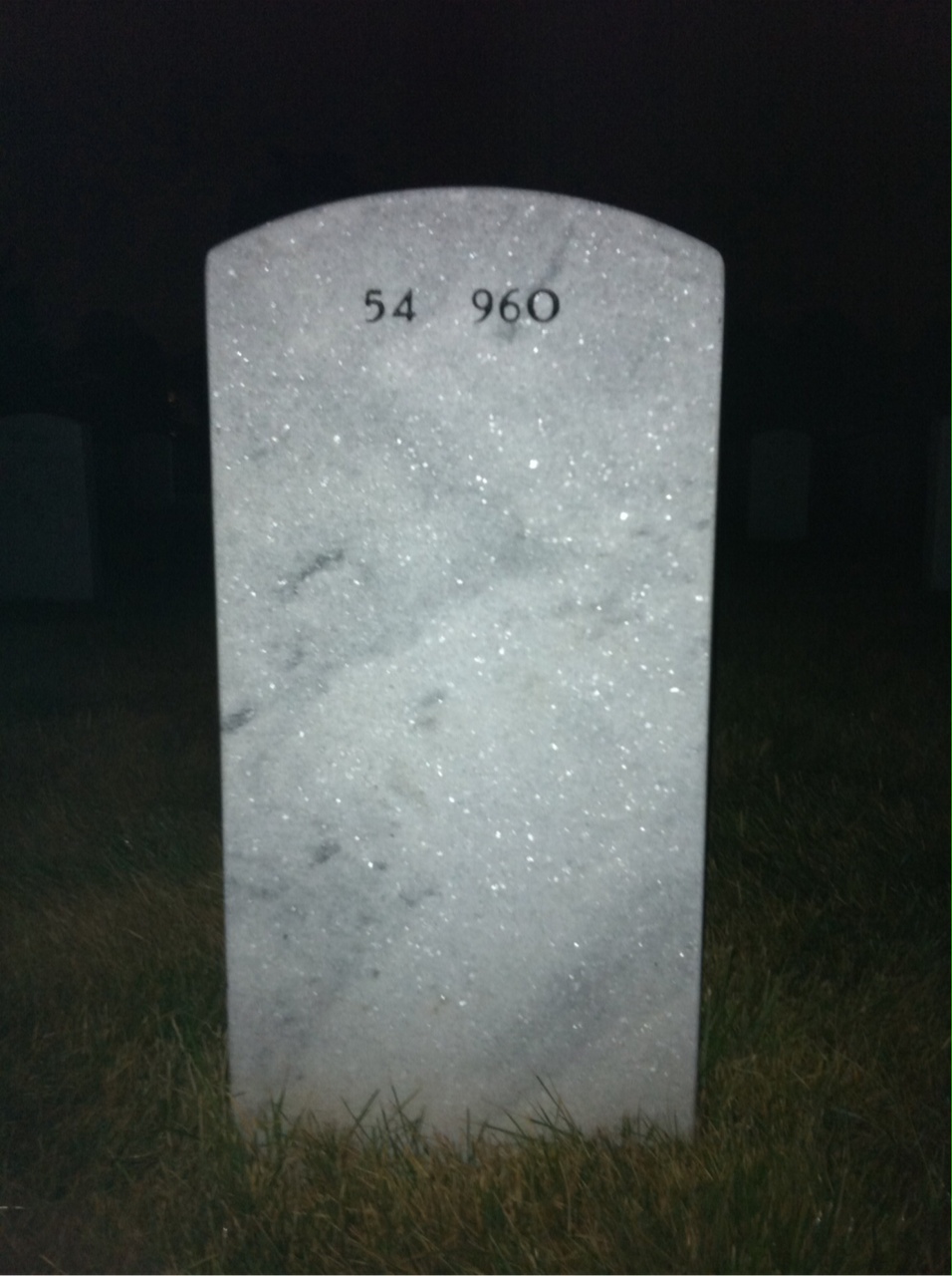 Back of headstone — Joseph Skokowski