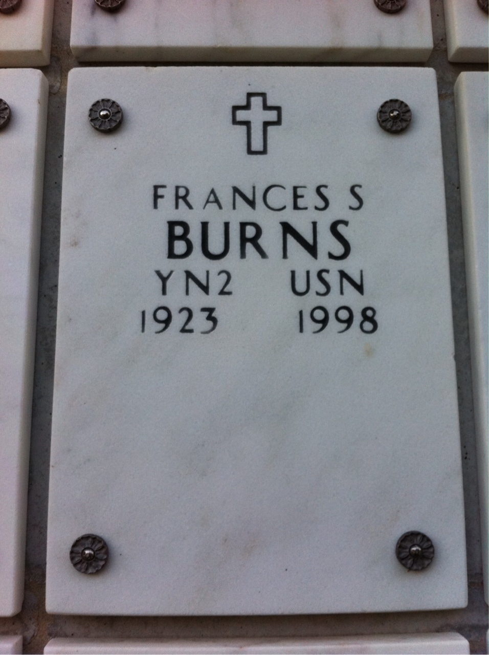 Frances S Burns