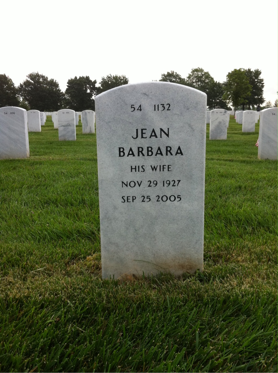 Back of headstone — Zane Franz