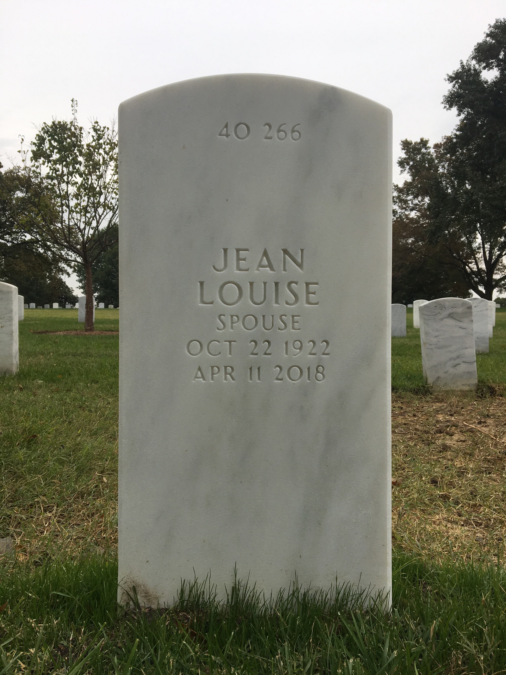 Back of headstone — Carlos Fraser