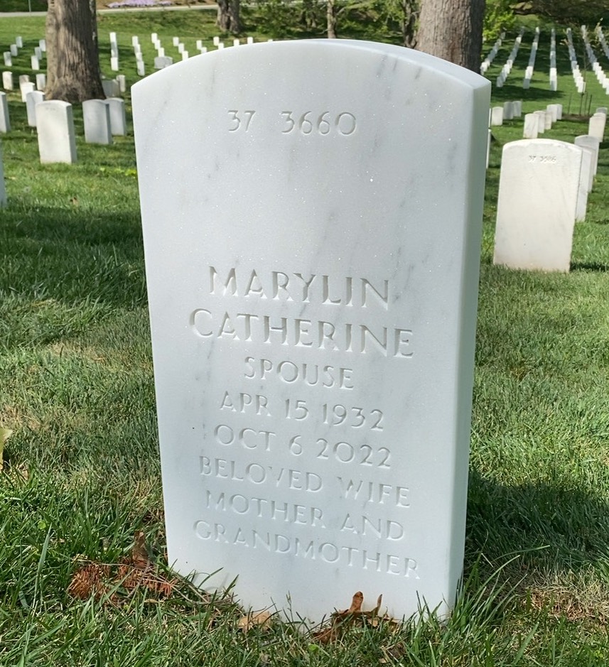 Back of headstone — Wilmer Clyde Hewitt