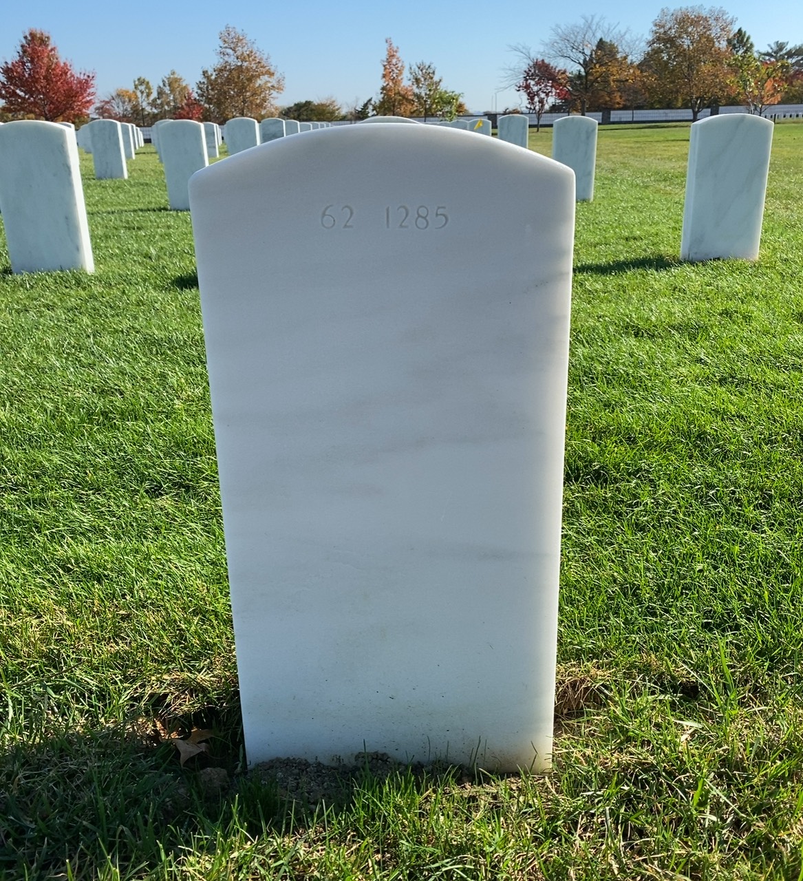 Back of headstone — Patrick Moore