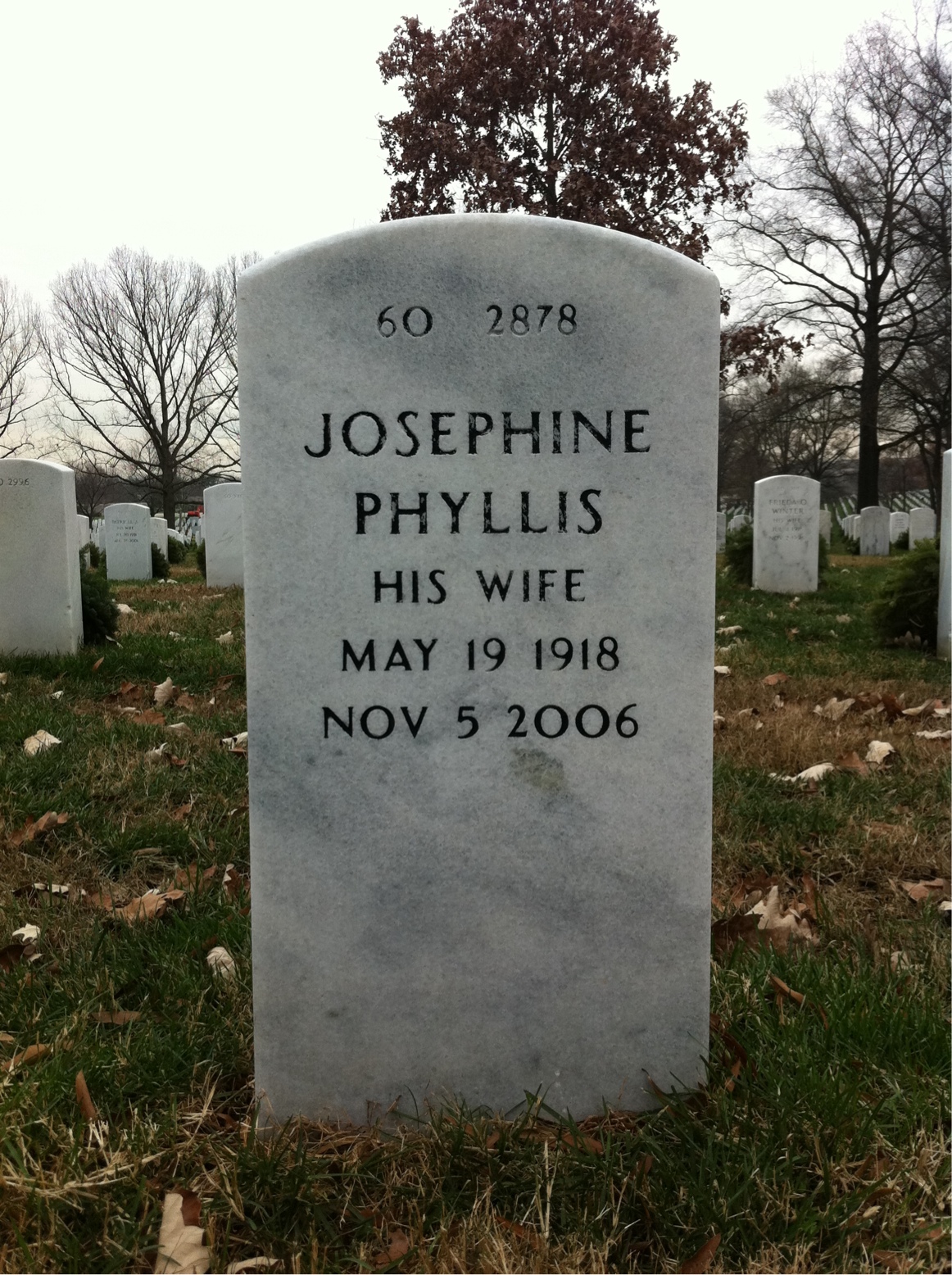Back of headstone — Edward Reynolds