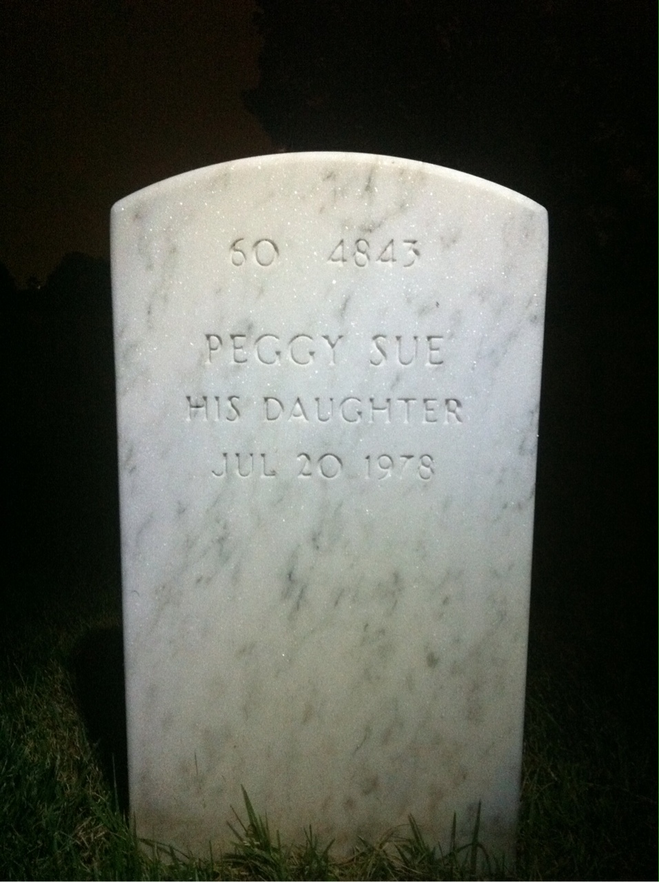 Back of headstone — Lewis Shoemaker