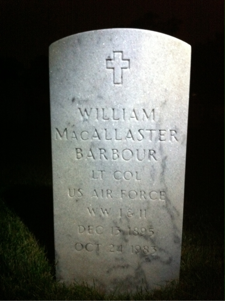 William M Barbour