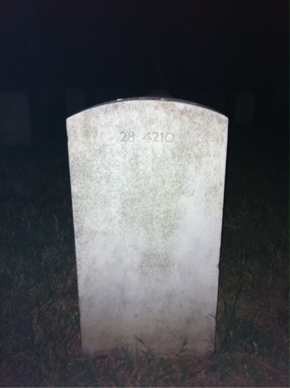 Back of headstone — Giuliana Mcintosh
