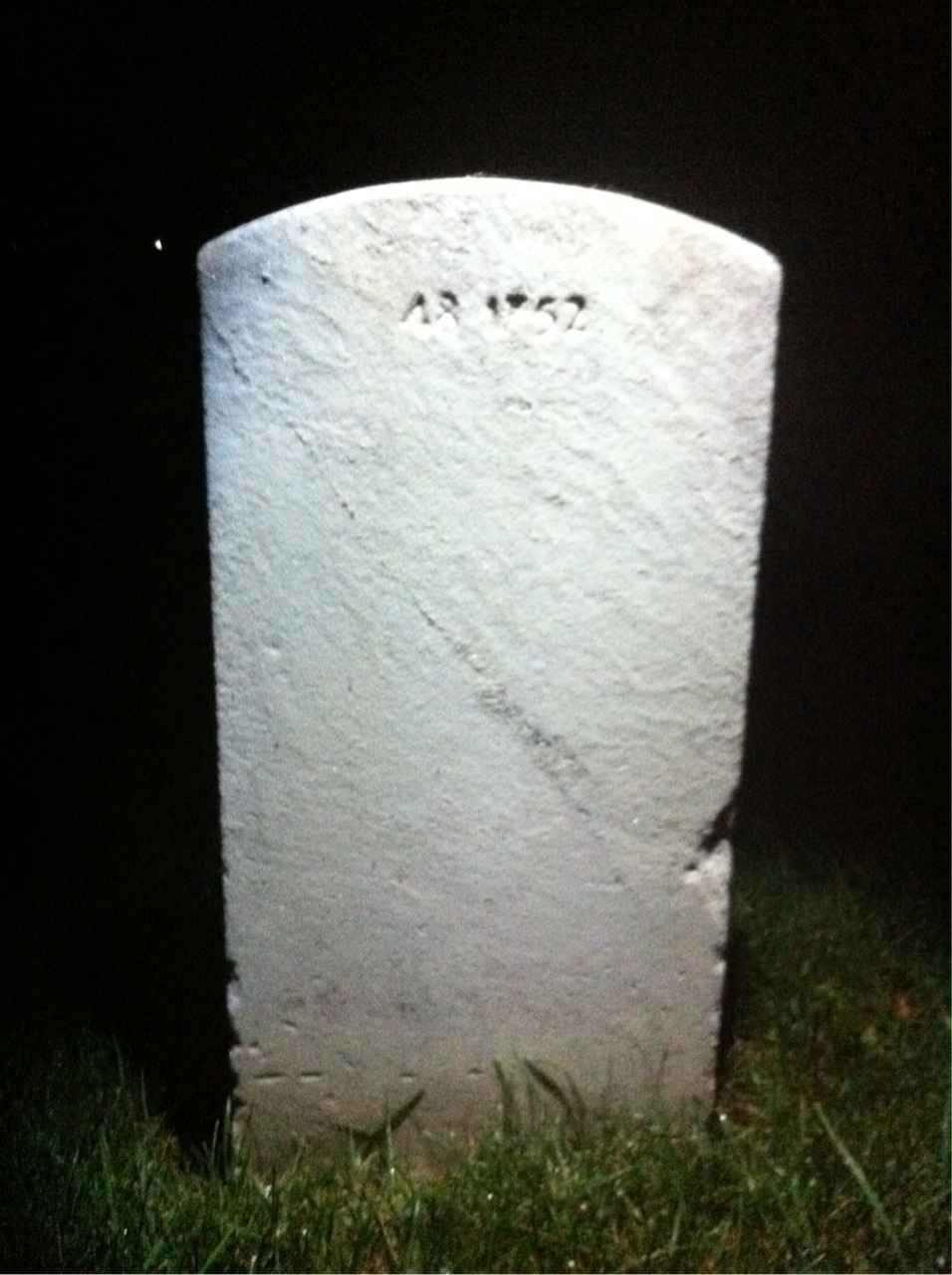 Back of headstone — John Murphy