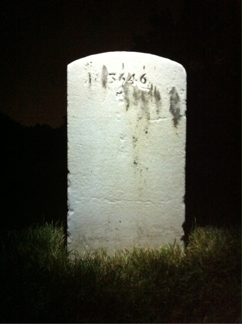 Back of headstone — Harry Bosyk