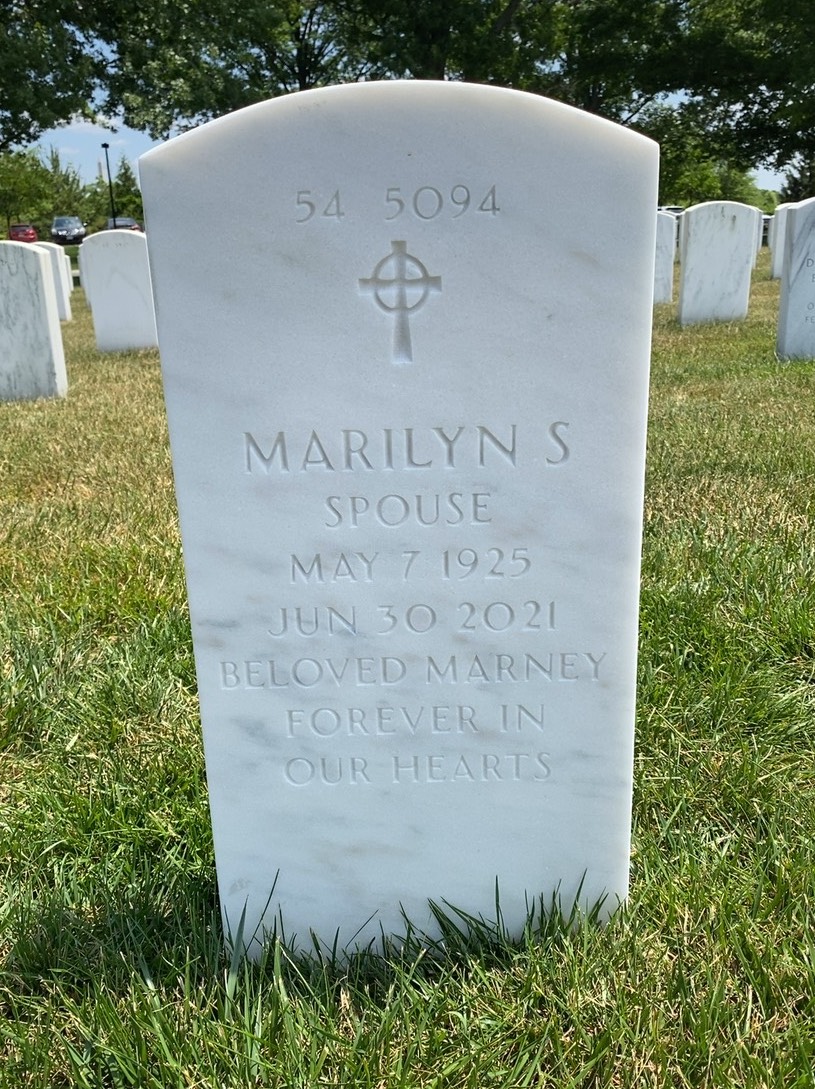 Back of headstone — John Rooney