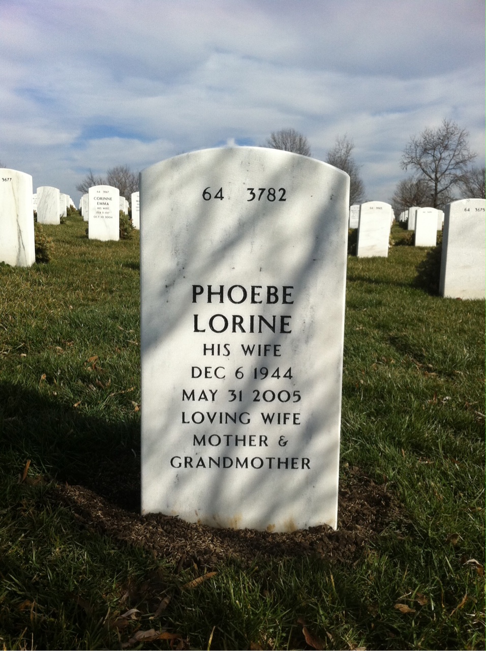 Back of headstone — James Kelly