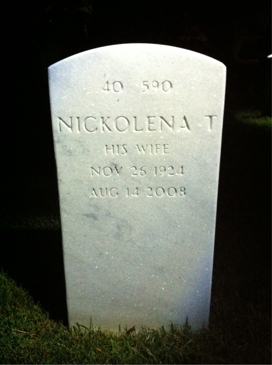 Back of headstone — Paul Reuter