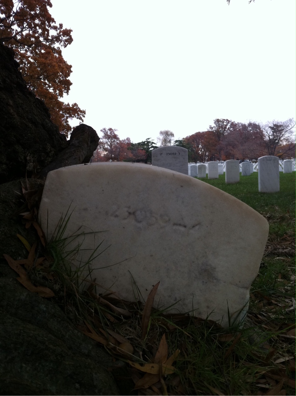 Back of headstone — James Mcintosh
