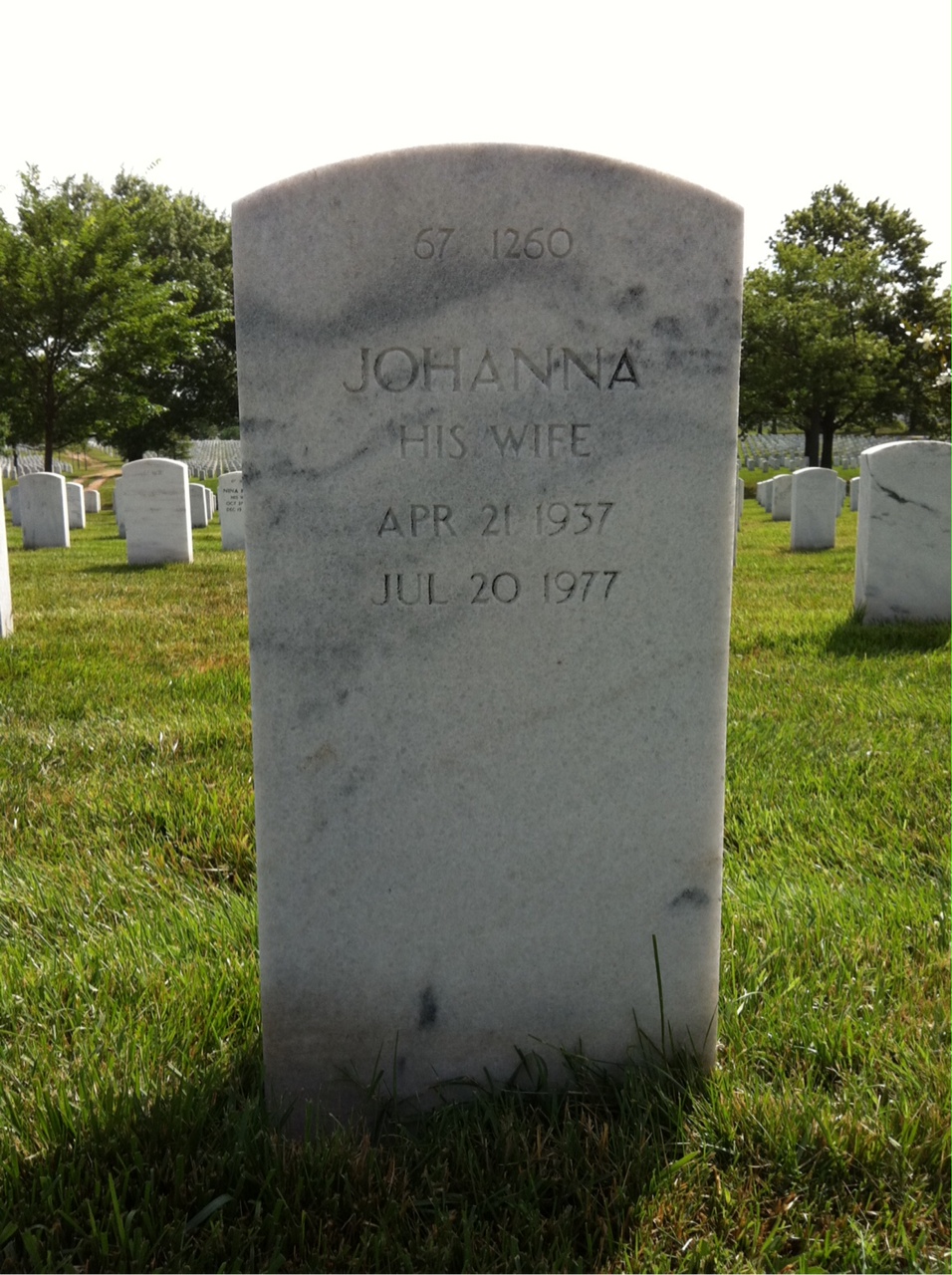 Back of headstone — Buddy Morrison