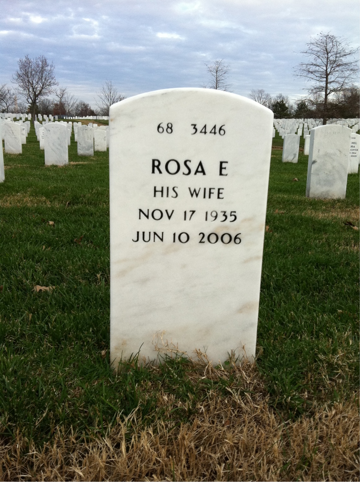 Back of headstone — Eugene O'Neill