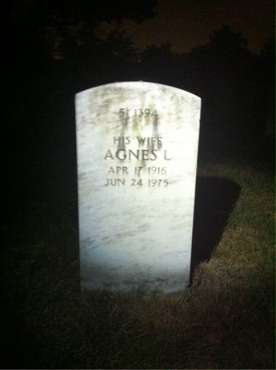 Back of headstone — Roger Miller