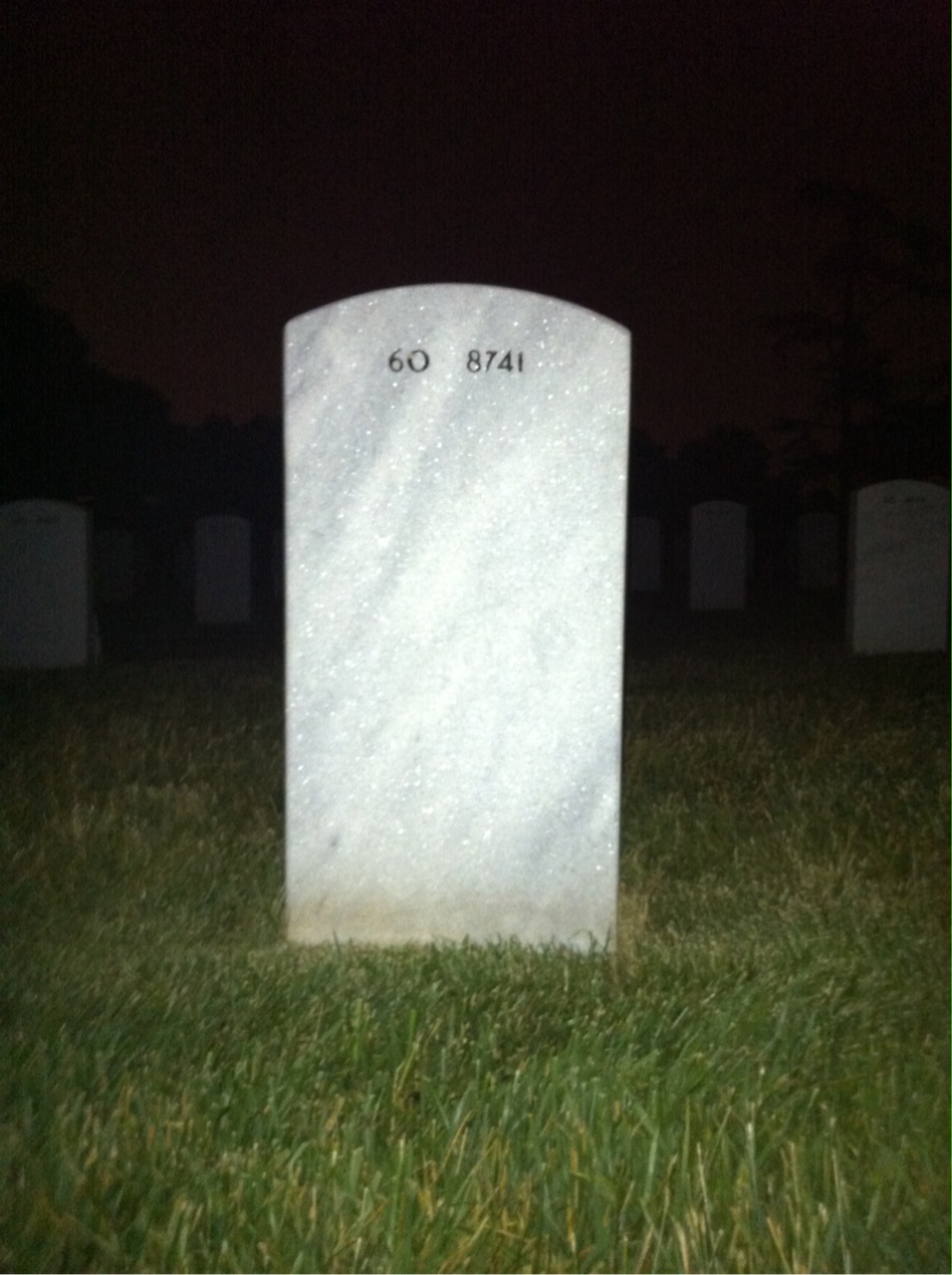 Back of headstone — Kevin Grieco