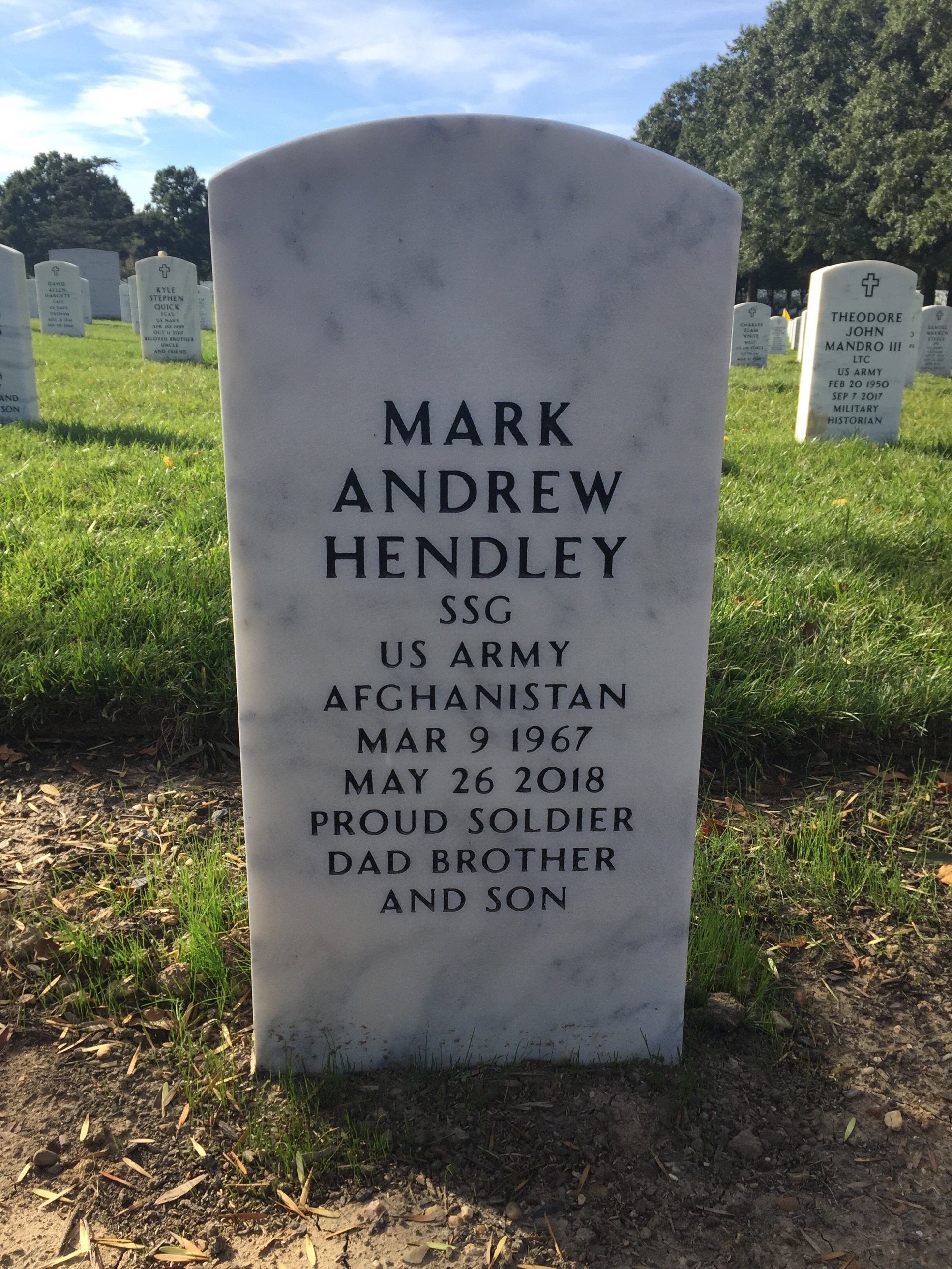 Mark Andrew Hendley
