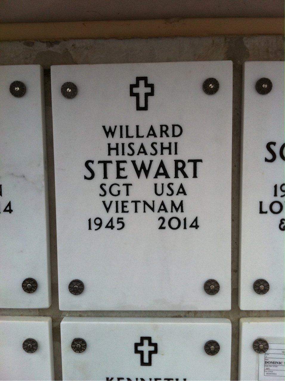 Willard H Stewart