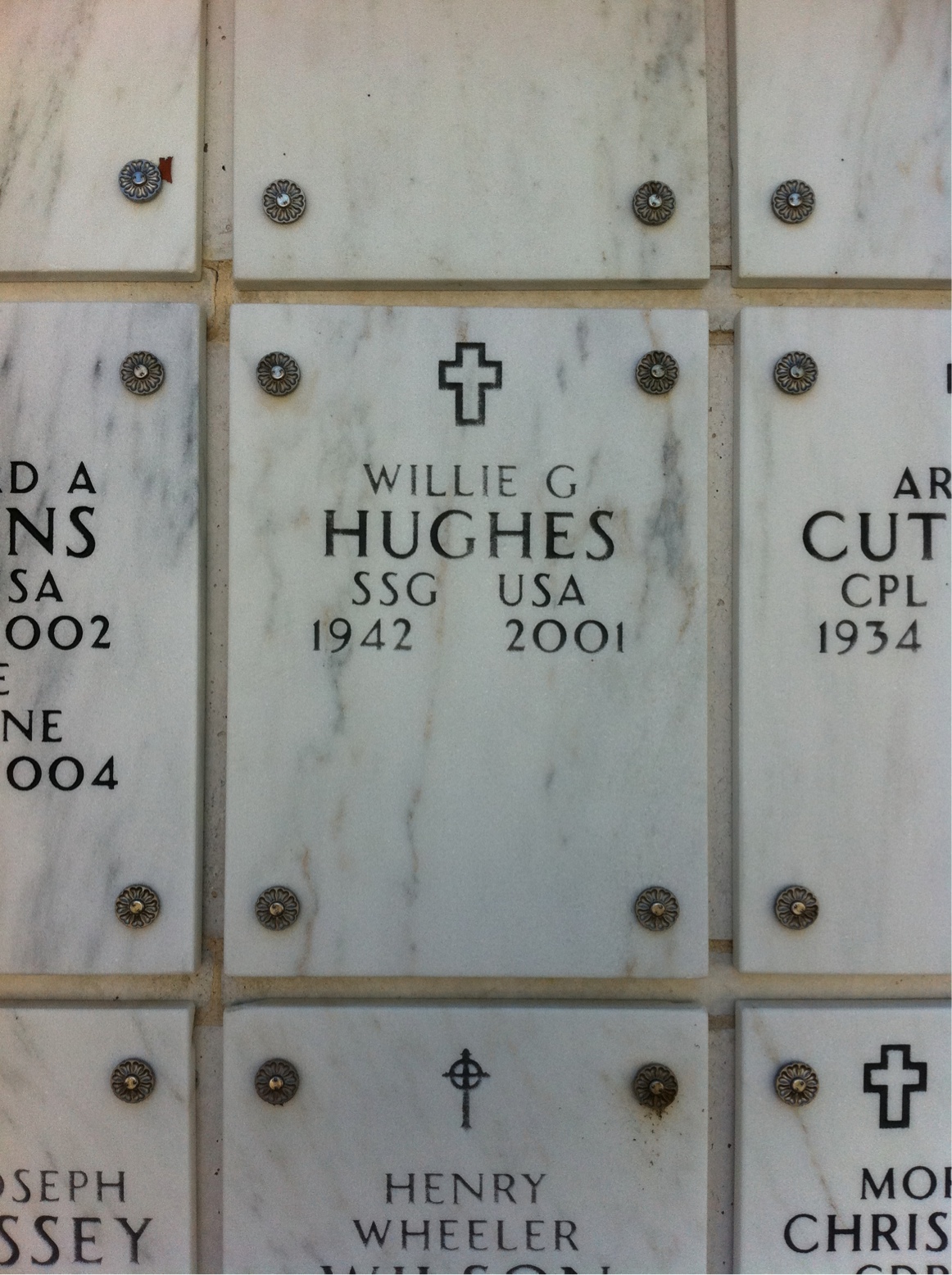 Willie G Hughes