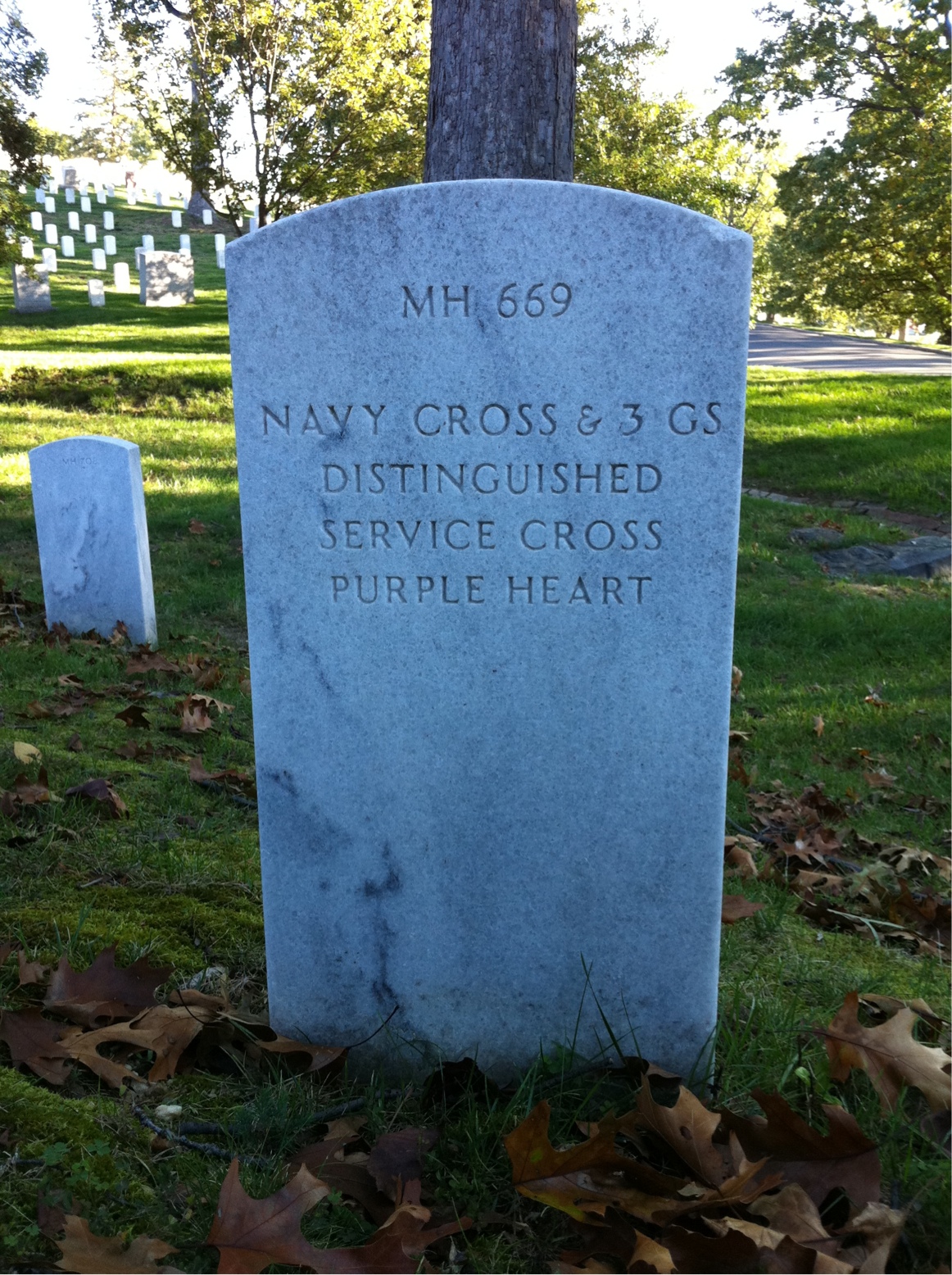 Back of headstone — Dudley Morton