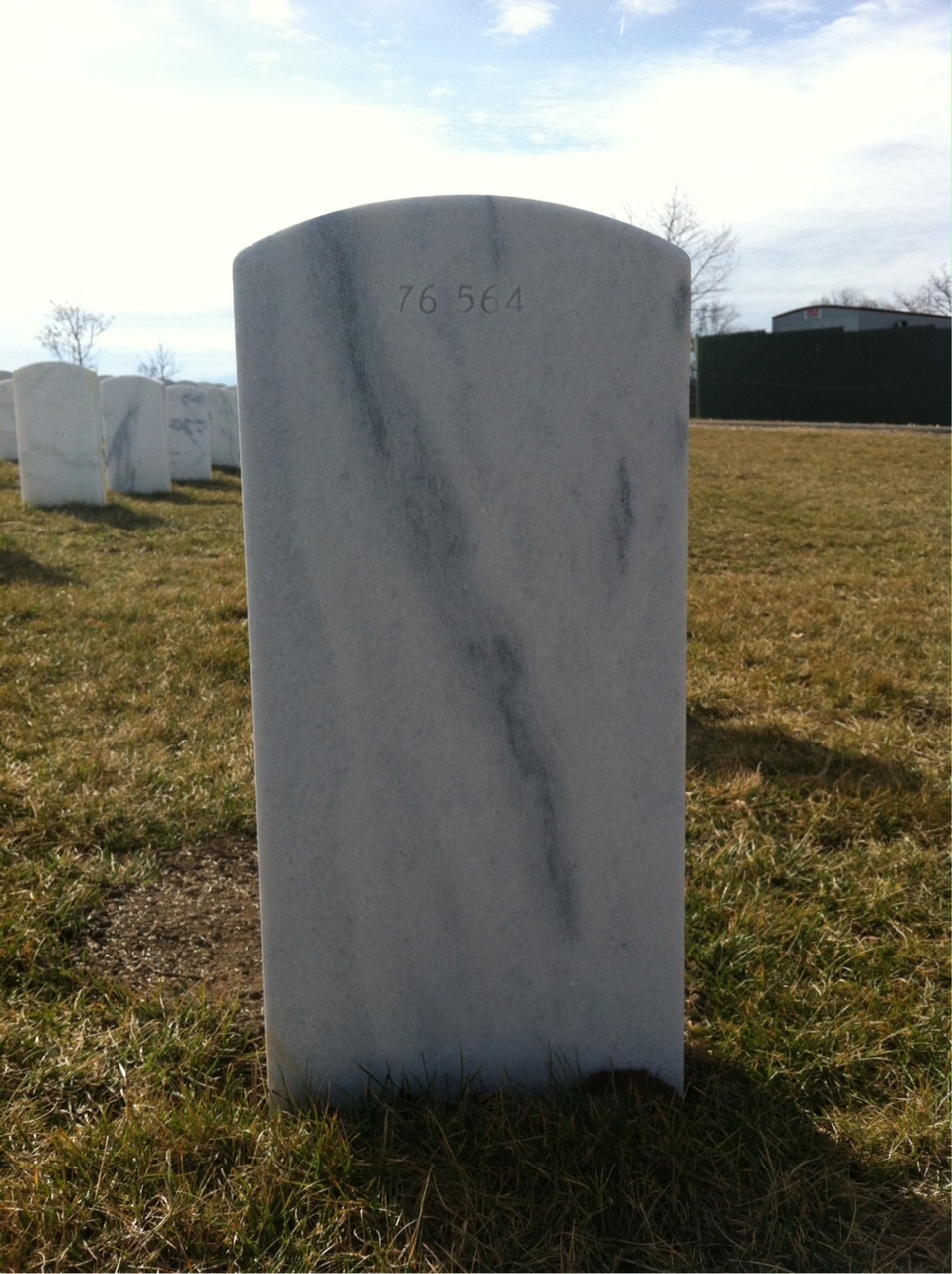 Back of headstone — Sandra Lee Guzman