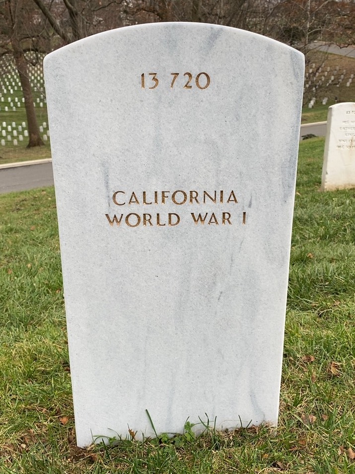 Headstone of Johan J. Johansson