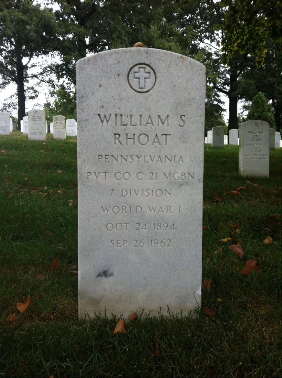William S Rhoat
