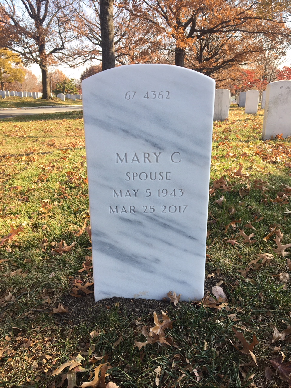 Back of headstone — Francis Aiken