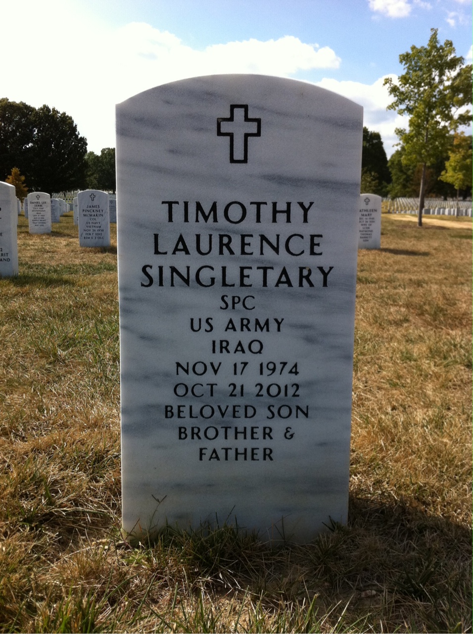 Timothy Laurence Singletary