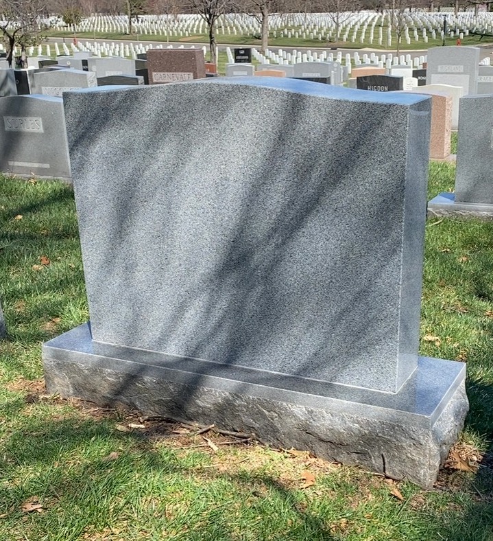 Back of headstone — Ford Milam