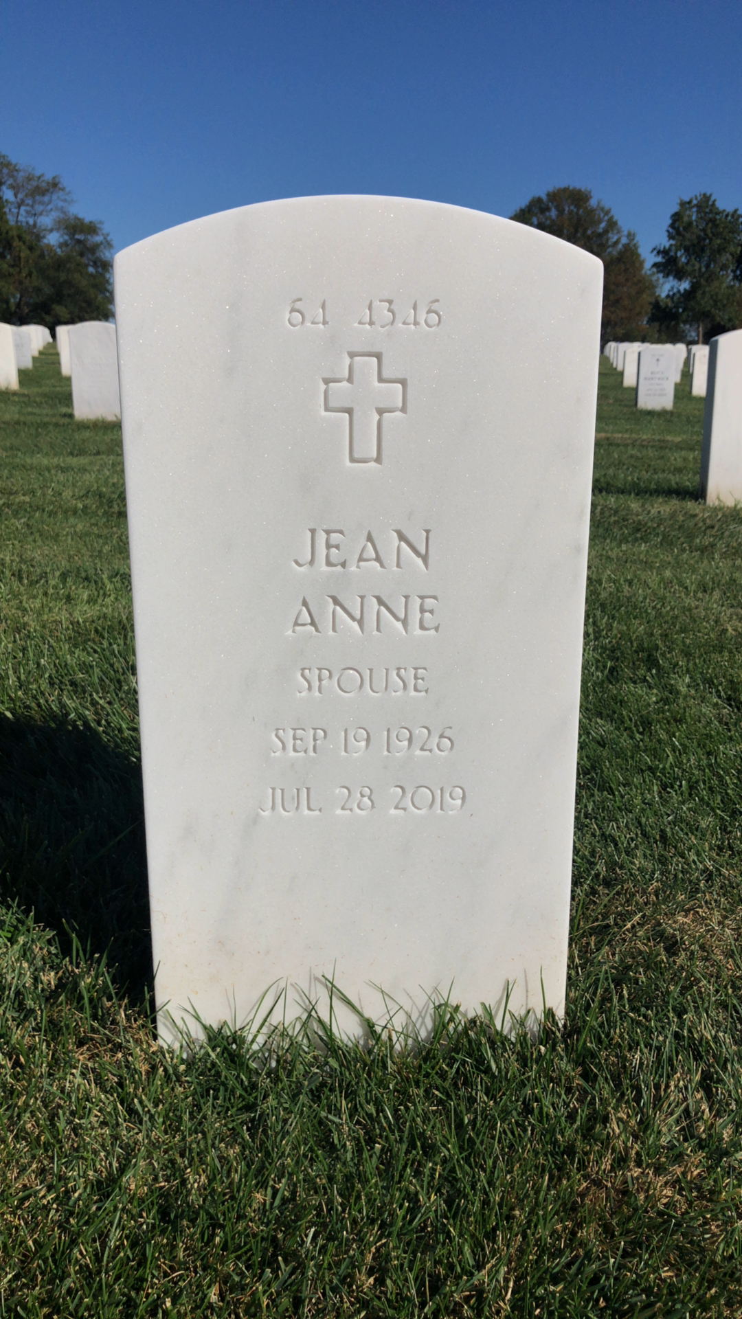 Back of headstone — John Mulhern