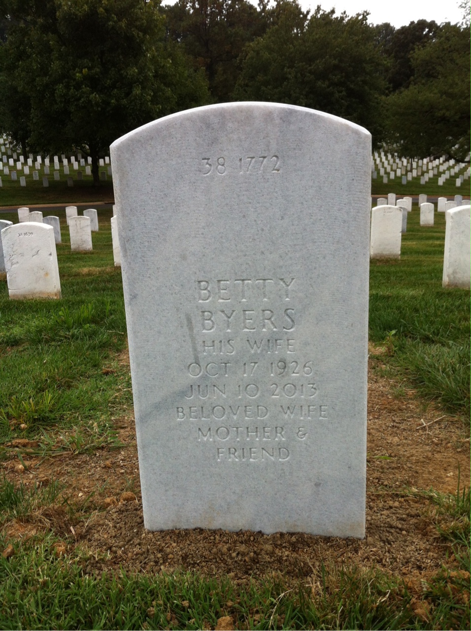 Back of headstone — Norman Macvicar