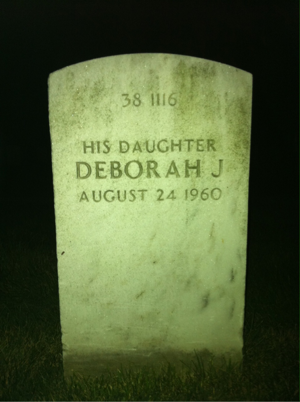 Back of headstone — Cecil Chapman