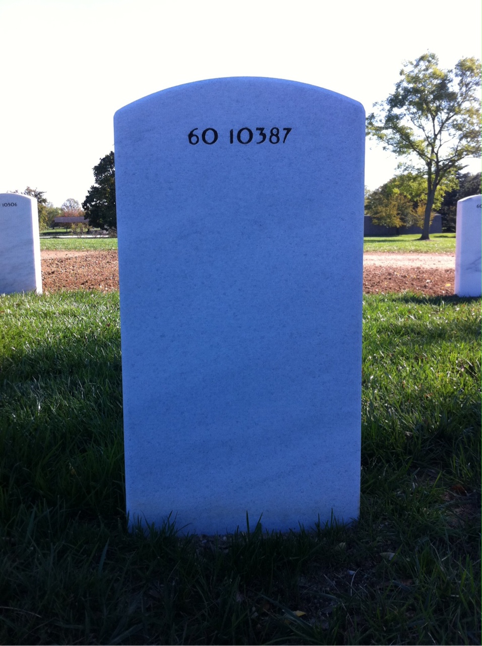 Back of headstone — William Charles League