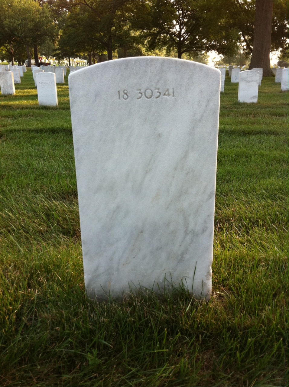 Back of headstone — Wasil Mitrenki