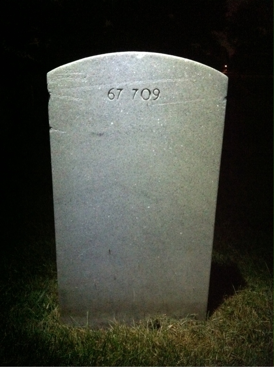 Back of headstone — Joseph Bednarski