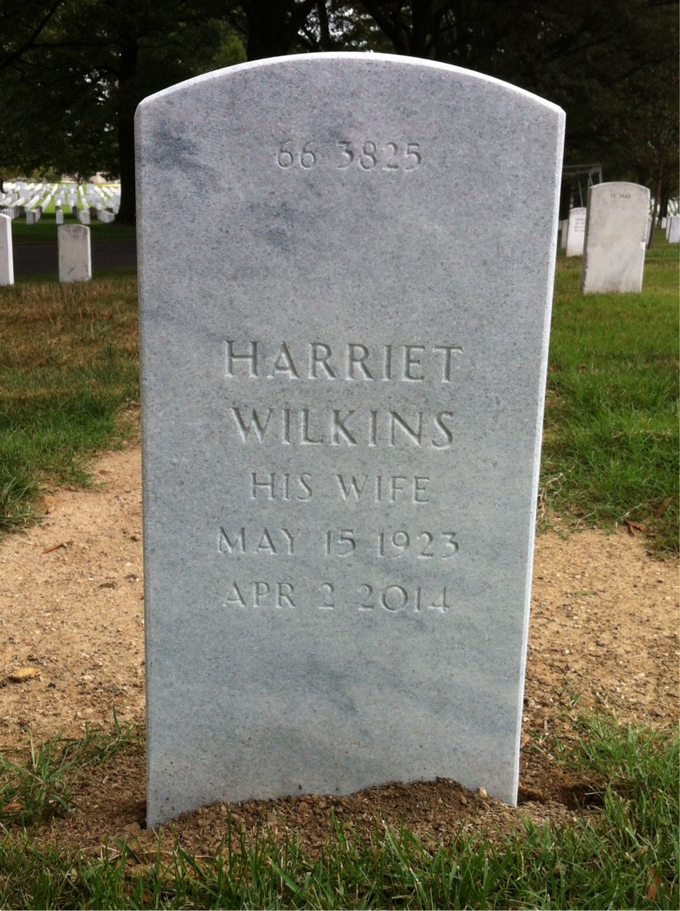 Back of headstone — Robert Hutzel