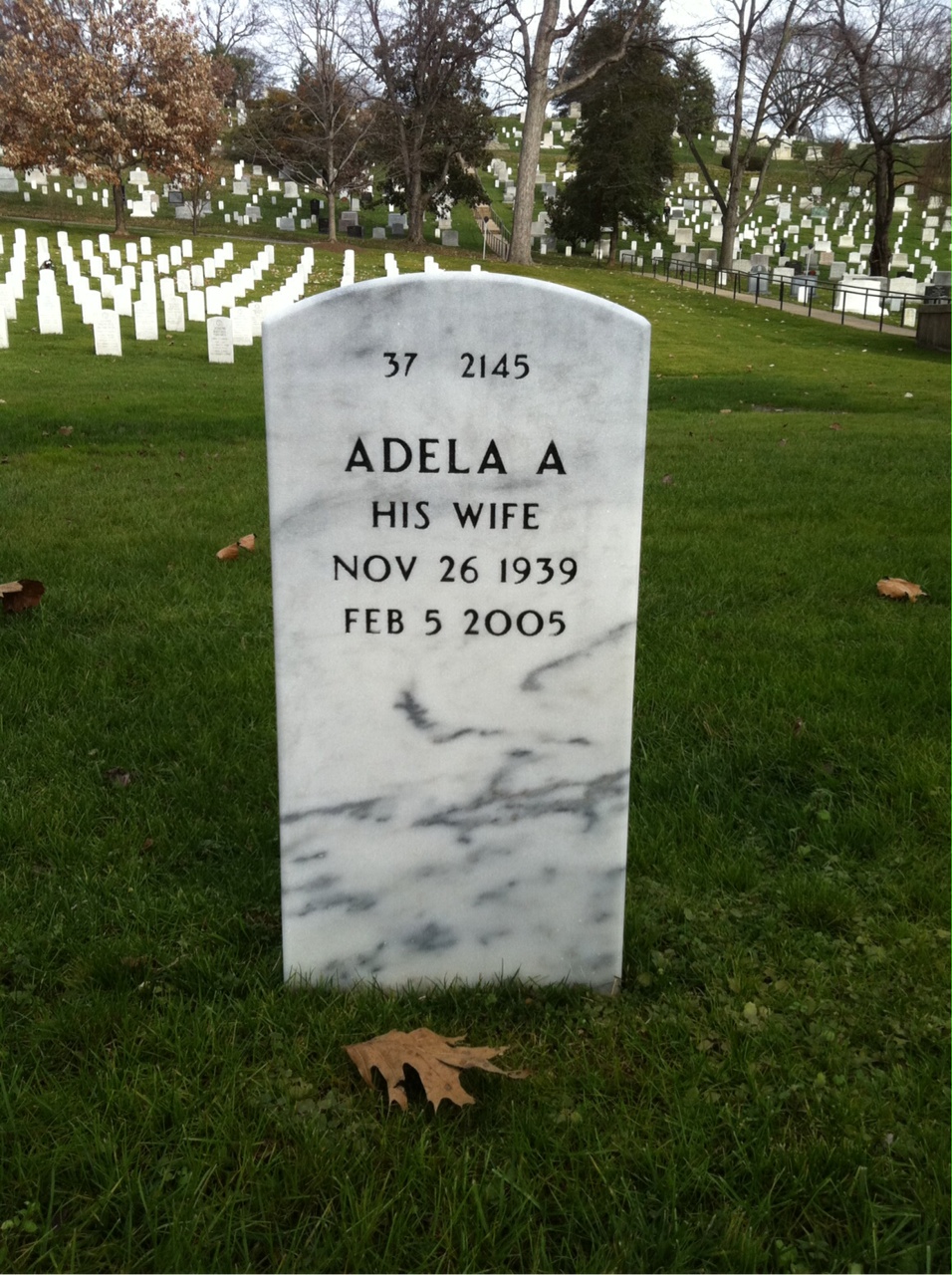 Back of headstone — Billy King