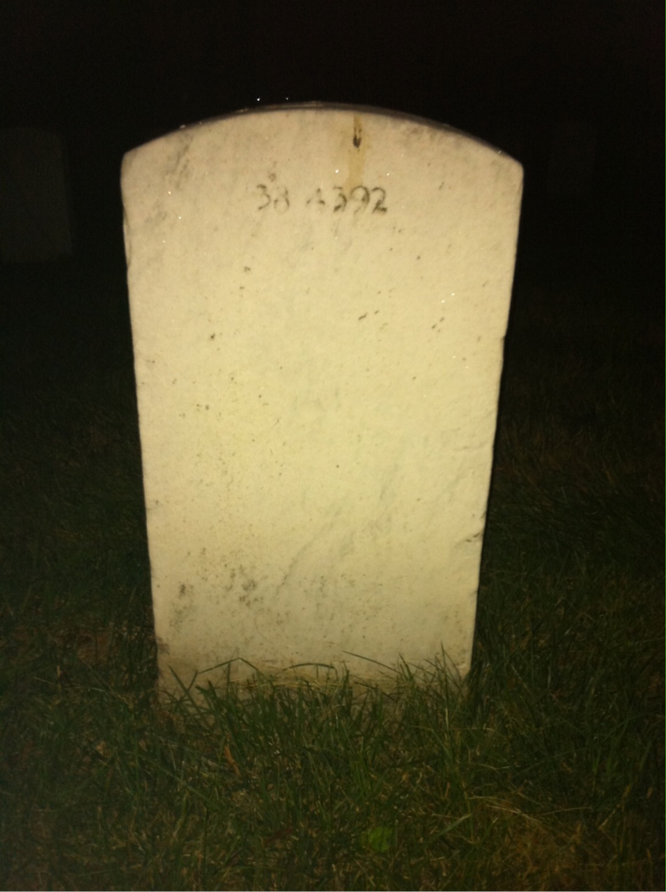Back of headstone — Eino Moilanen