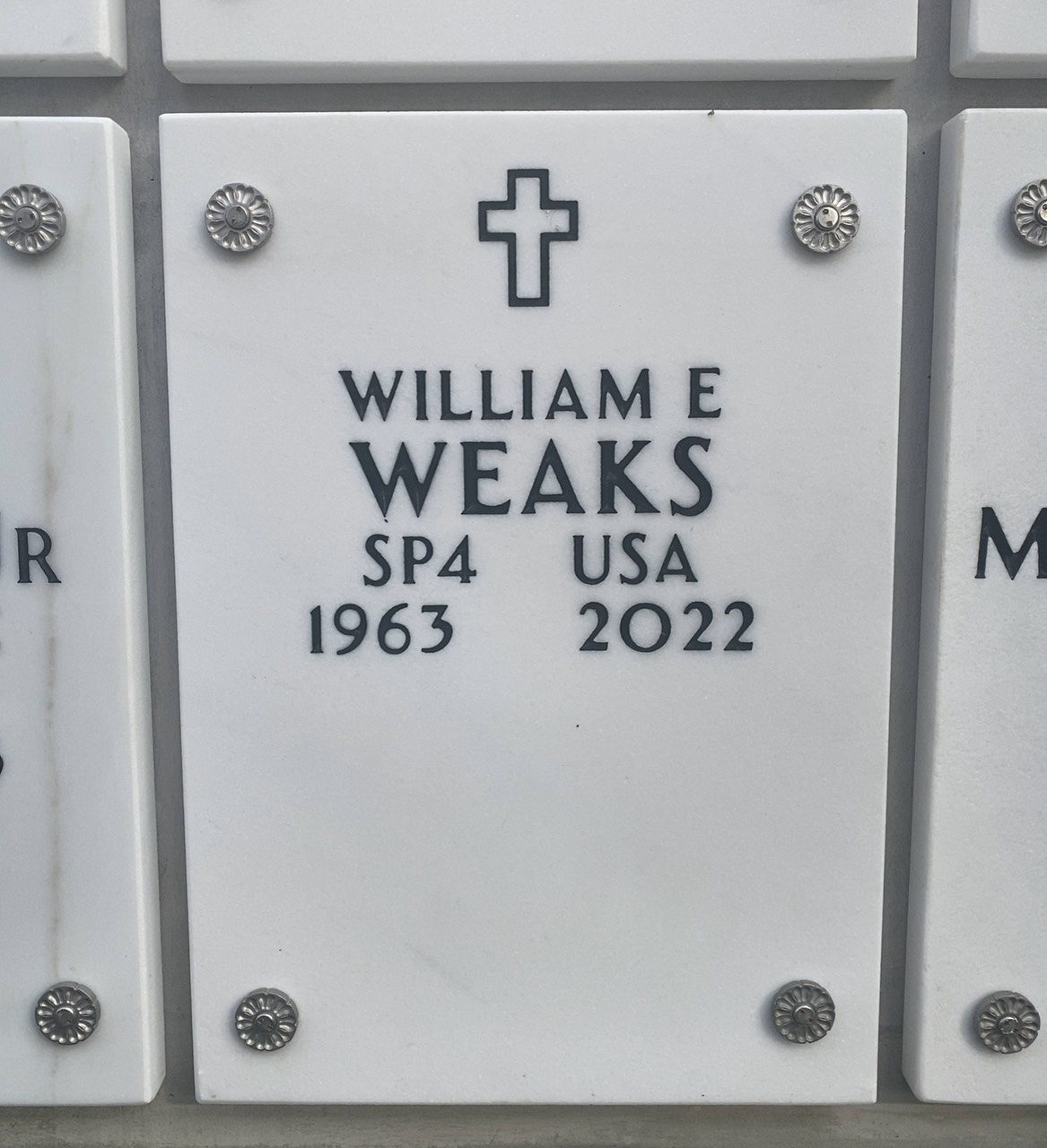 William E Weaks