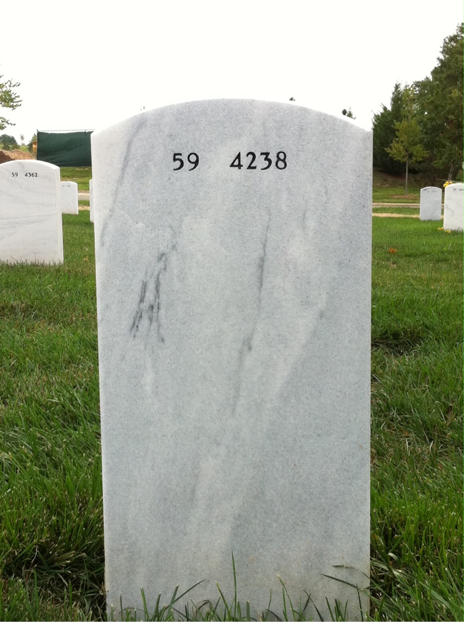 Back of headstone — Thomas Mccargo Rankin