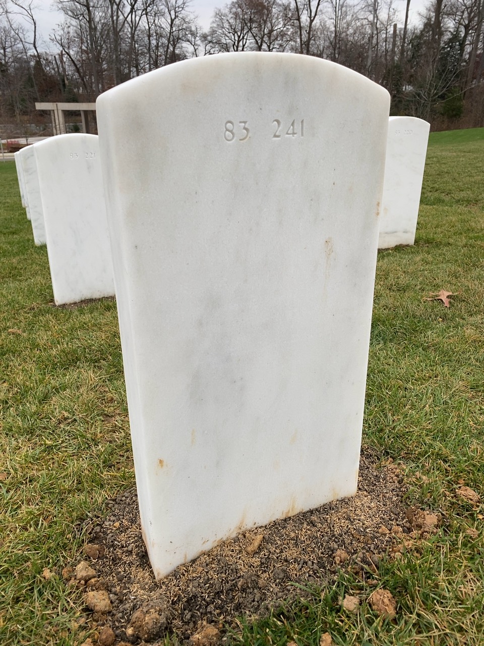 Back of headstone — Paul Murphy