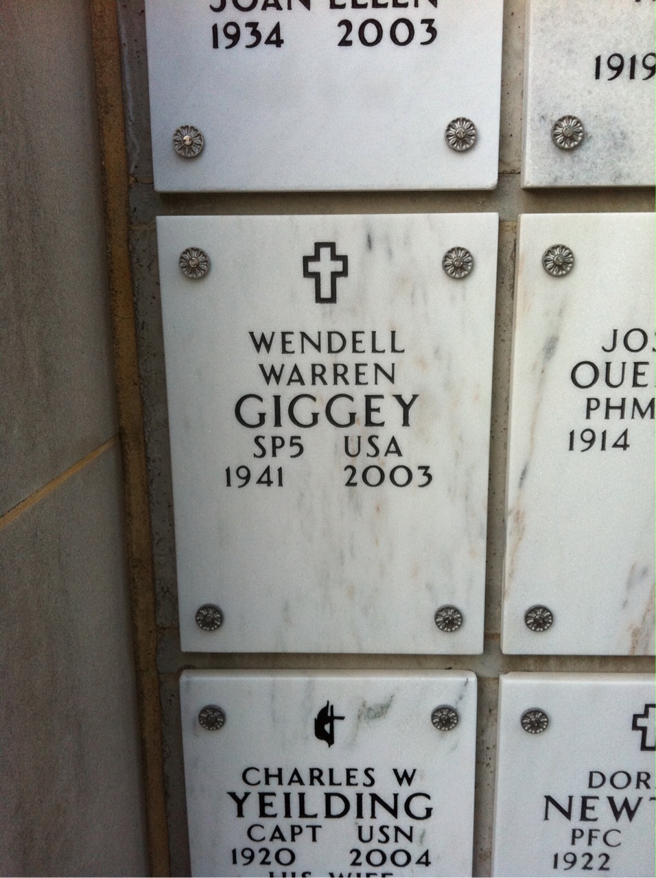 Wendell Warren Giggey