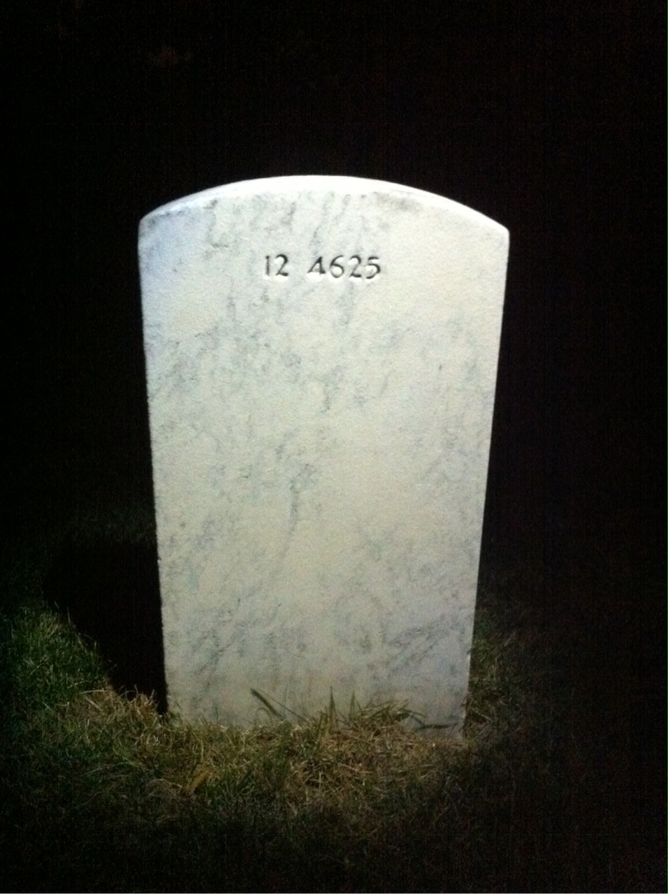 Back of headstone — Timothy Murphy