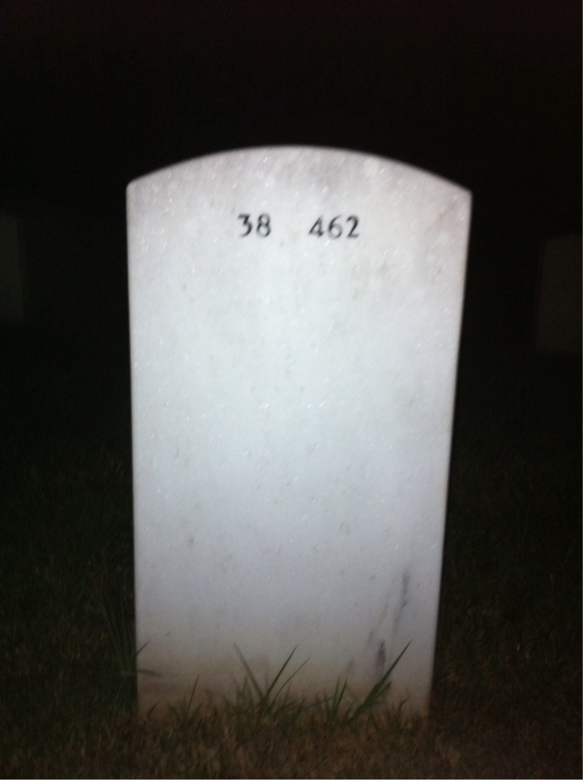 Back of headstone — Kenneth Morrell